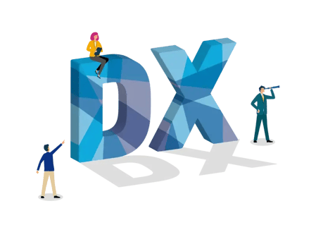 DX推進のイメージ DX推進のイメージ