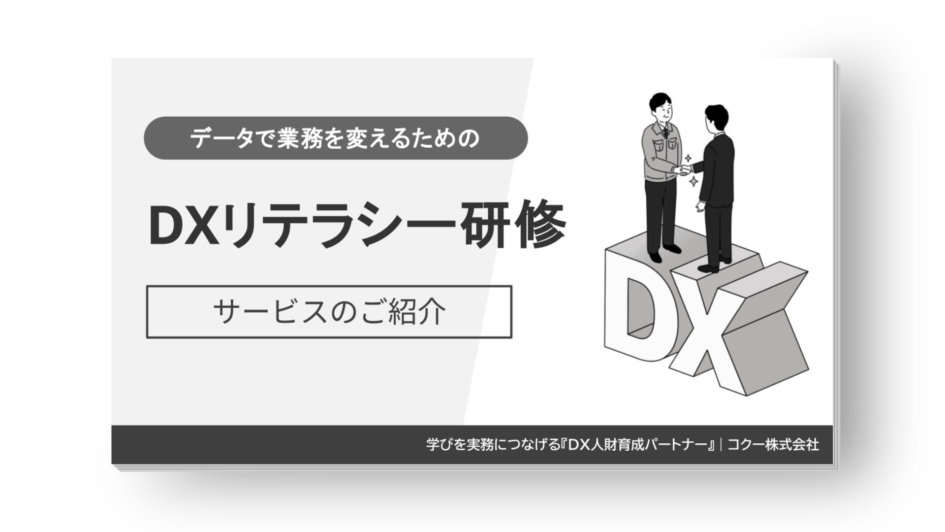 DX・データリテラシー習得プログラム