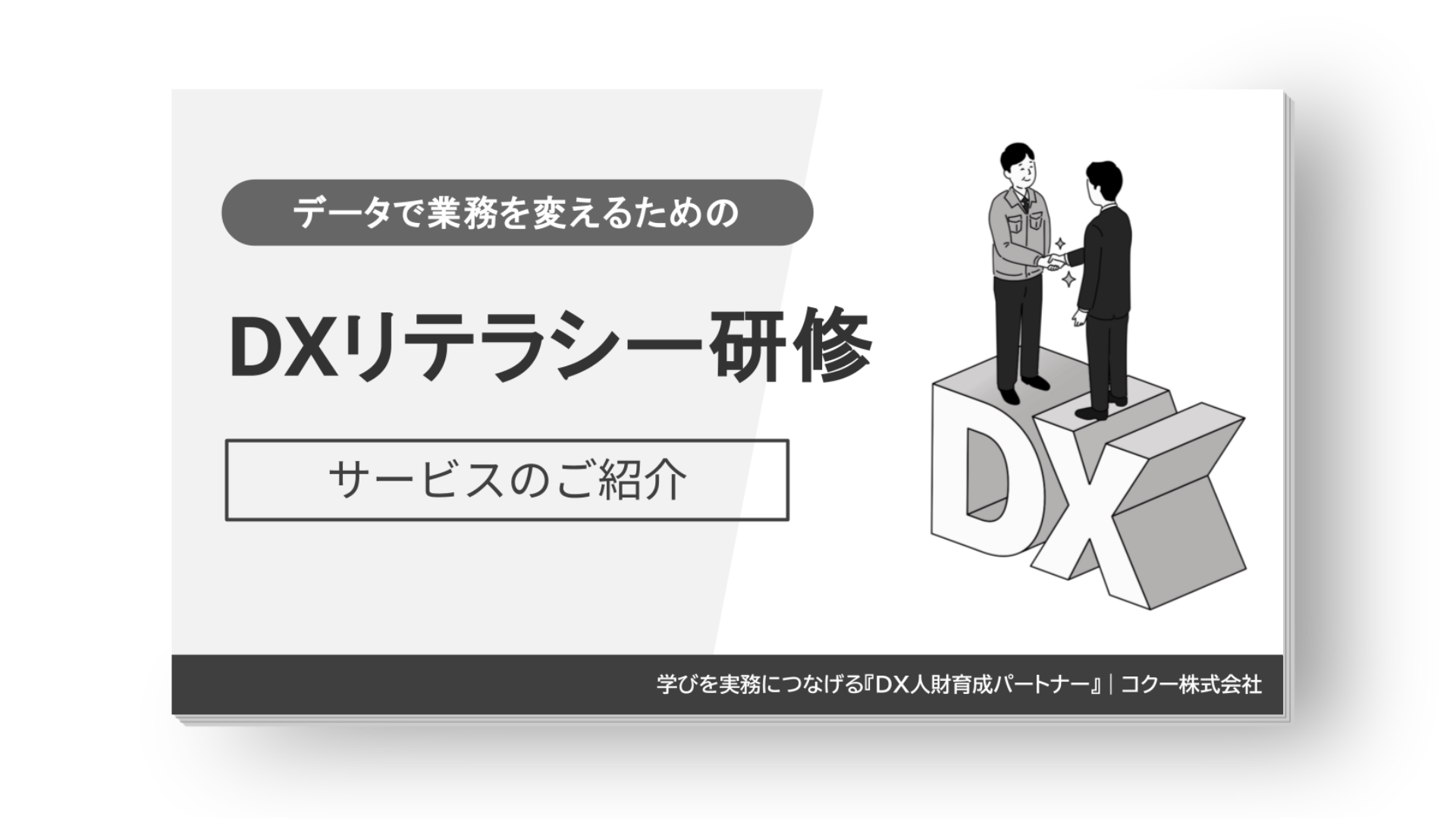 DX・データリテラシー習得プログラム